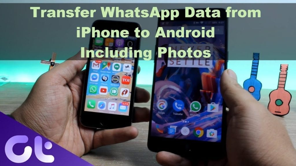 Transfer WhatsApp Data from iPhone to Android