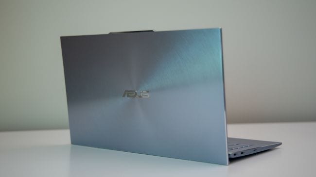 asus zenbook s13 rear