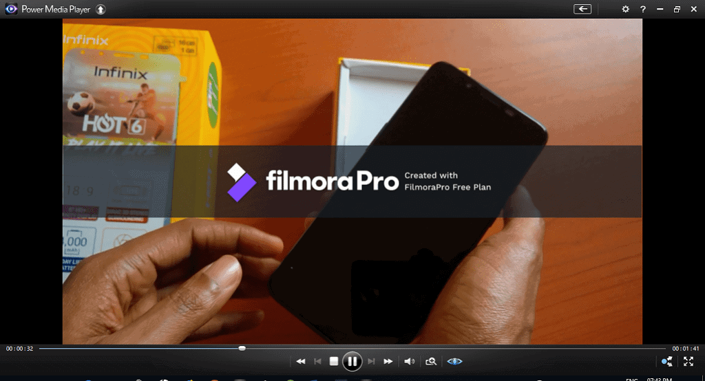 Filmora Pro Video Sample with Watermark