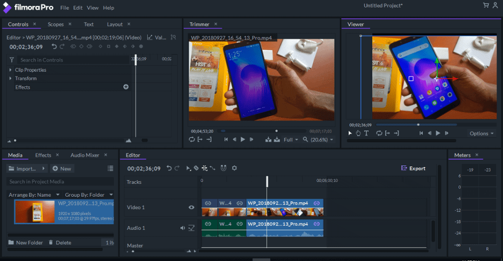 filmora video editor pro free download