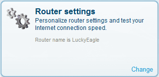 Router settings 