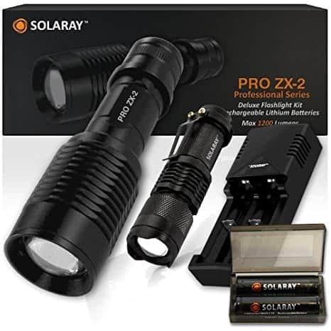 SOLARAY PRO ZX-2 Tactical Light