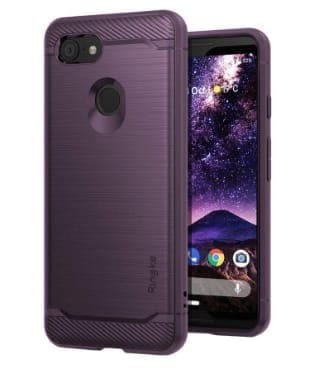 Rearth Ringke Onyx tough case – lilac purple for Google Pixel 3