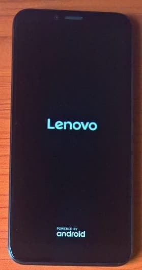 Lenovo K5 Play Booting first screen