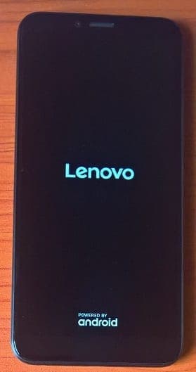 Lenovo K5 Play Booting first screen