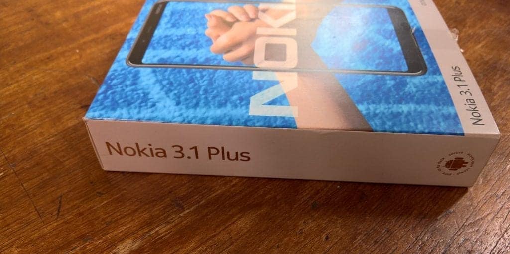 Nokia 3.1 Plus Box