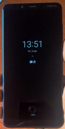 Nokia 3.1 Plus Always On Display with Android 9 Pie Update
