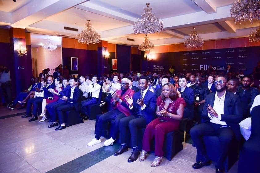 Cross section of guests at the Oppo Mobile Nigeria launch event