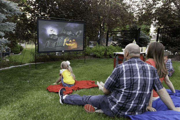 Using Projector Outdoor