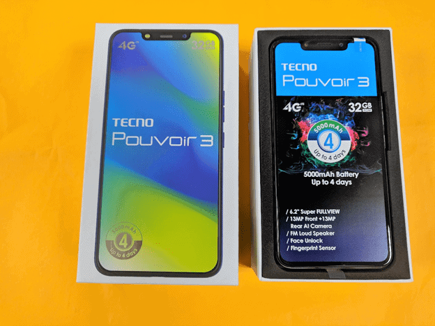 Tecno Pouvoir 3 Unboxing