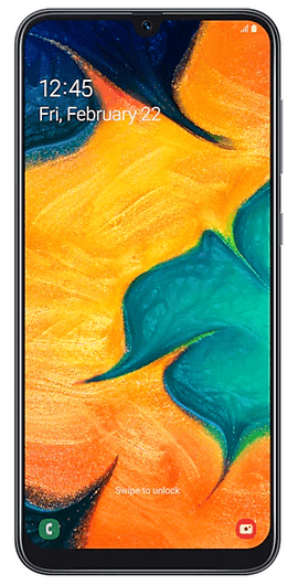 Samsung Galaxy A30 Front