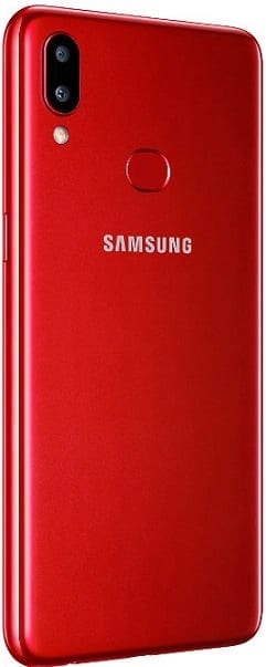 Samsung Galaxy A10s Red Rear