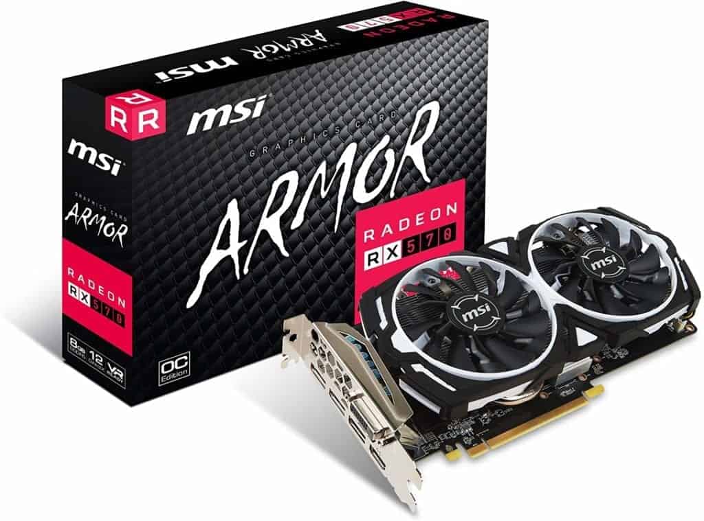 AMD Radeon RX 570 ARMOR 8G OC Graphic Card