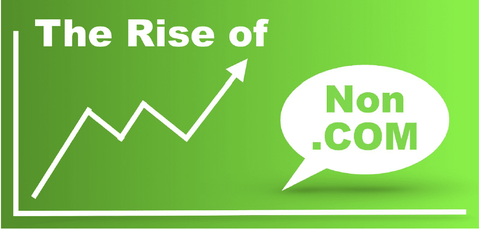 The Rise in Non-Dot-Com Domain Names