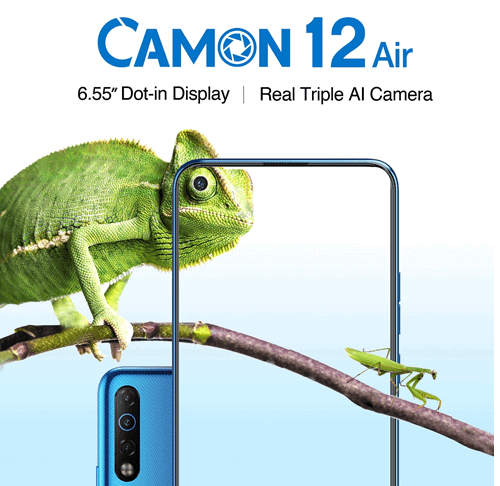 Amazing Cameras on the Camon 12 Air