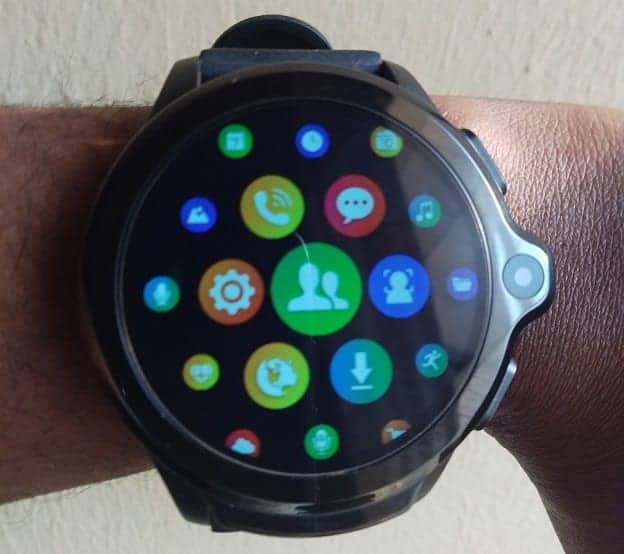 Main Menu of the Kospet Prime Phone Watch