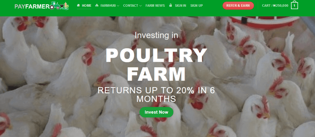 Agricultural investment platform - PayFarmer