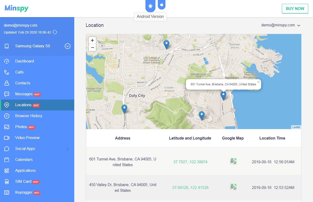 Track Cell Phone Location with MinSpy