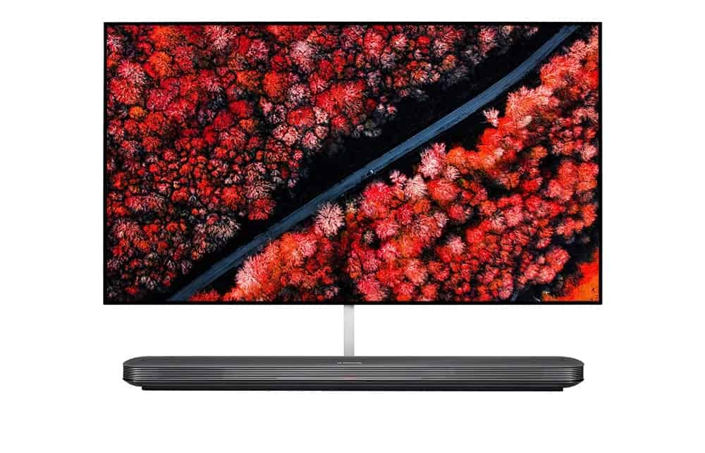 LG W9 Wallpaper TV