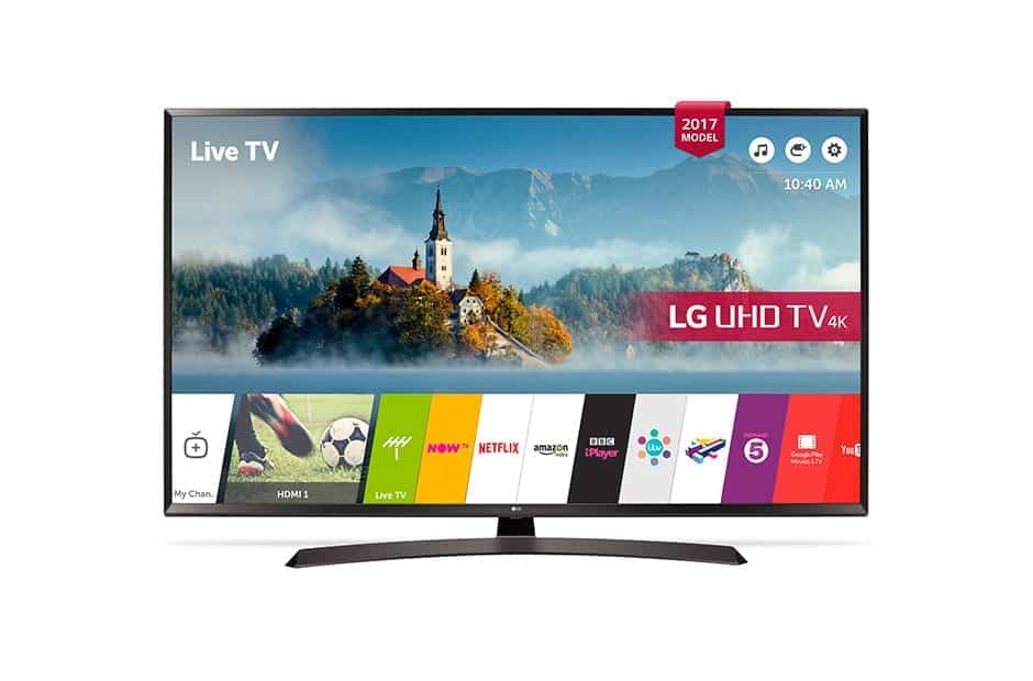 LG UJ634 HDR 4K TV