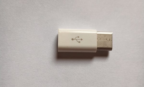 USB Type C to microUSB Adapter and Dongle