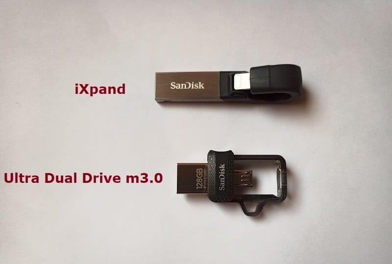 iXpand Flash Drive vs Ultra Dual Drive m3.0