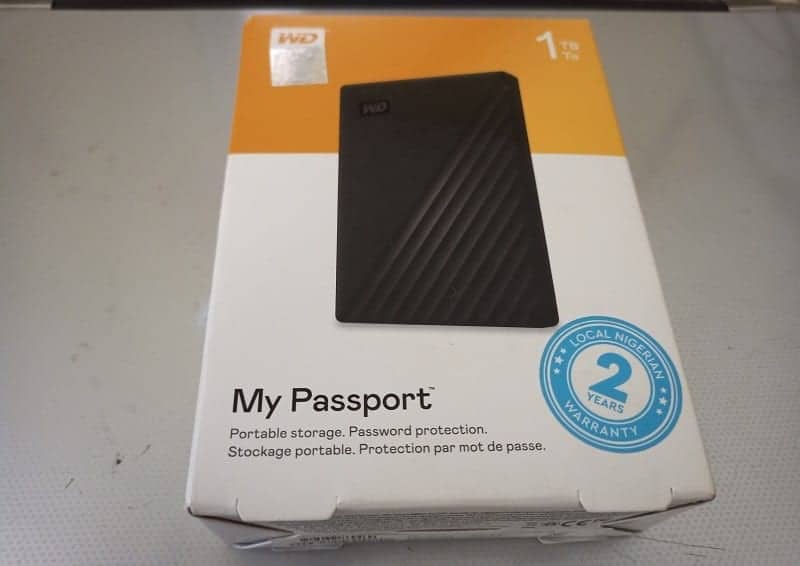 Western Digital My Passport Box