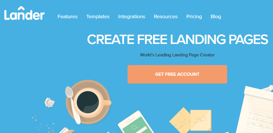 Lander Landing Page Builder