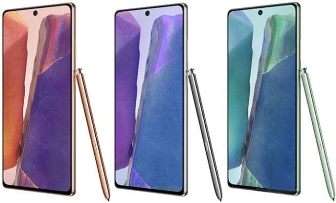 note 20 5g specs