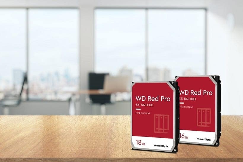 WD Red Pro 16TB and 18TB