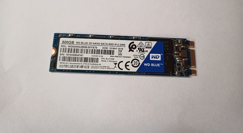 WD Blue 3D SATA SSD M.2 2280