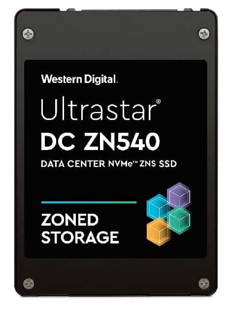 Ultrastar® DC ZN540 ZNS NVMe™ SSD