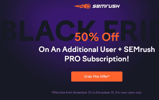 SEMRush Black Friday