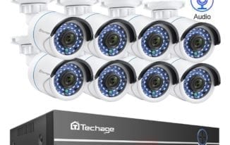 Techage 8CH 1080p CCTV Security System