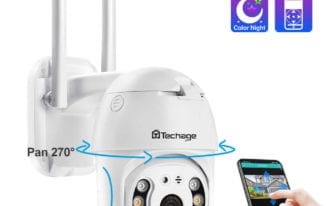 Techage 5MP PTZ IP Wireless Security Camera