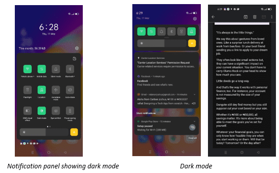 Dark Mode