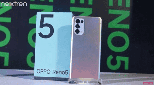 Oppo Reno 5 on Display