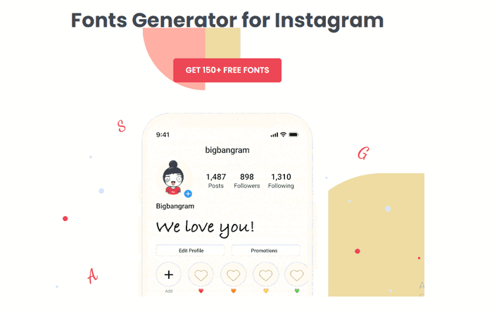 Font Generator for Instagram