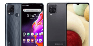 Samsung A12 vs Infinix Hot 10T