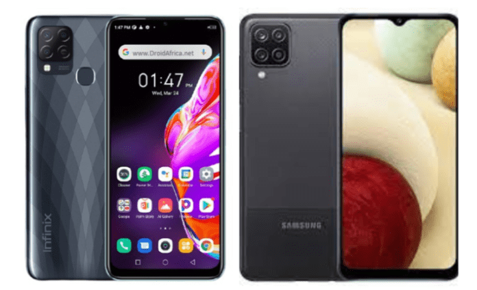 Samsung A12 vs Infinix Hot 10T