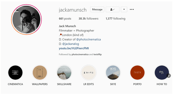 Instagram Profile 