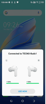 Connecting Tecno Buds 1