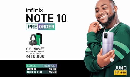 Preorder the Infinix Note 10