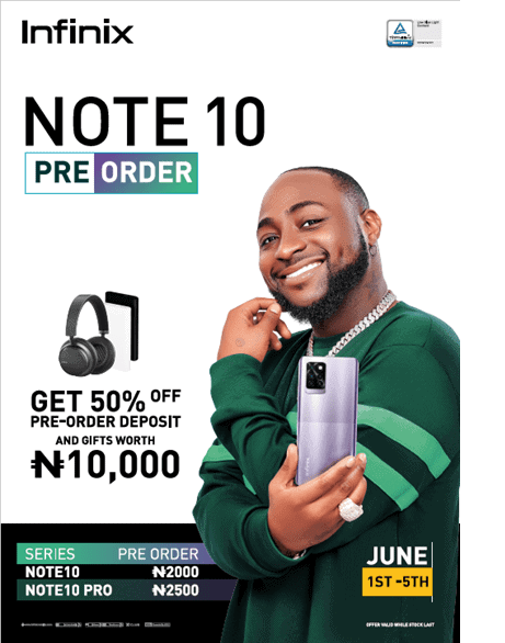 Infinix Note 10 Preorder