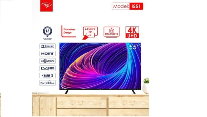 Itel I Series Smart TV I551