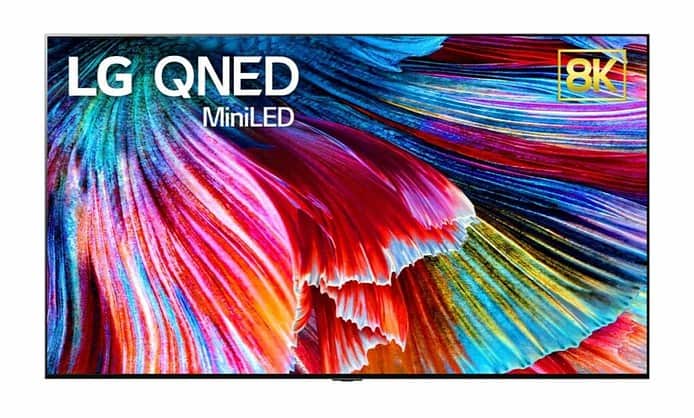 LG QNED95 8K TV