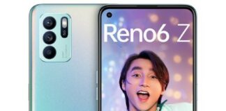 Oppo Reno6 Z specs