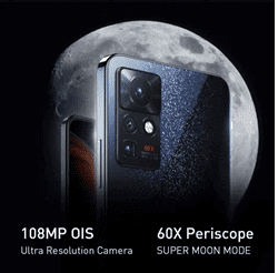 108MP OIS Enables Camera on the Infinix Zero X