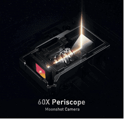 60X Periscope Moonshot Camera