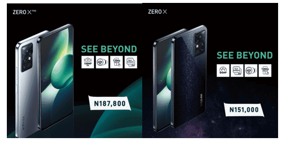 Infinix Zero X and Zero X Pro Launch Price